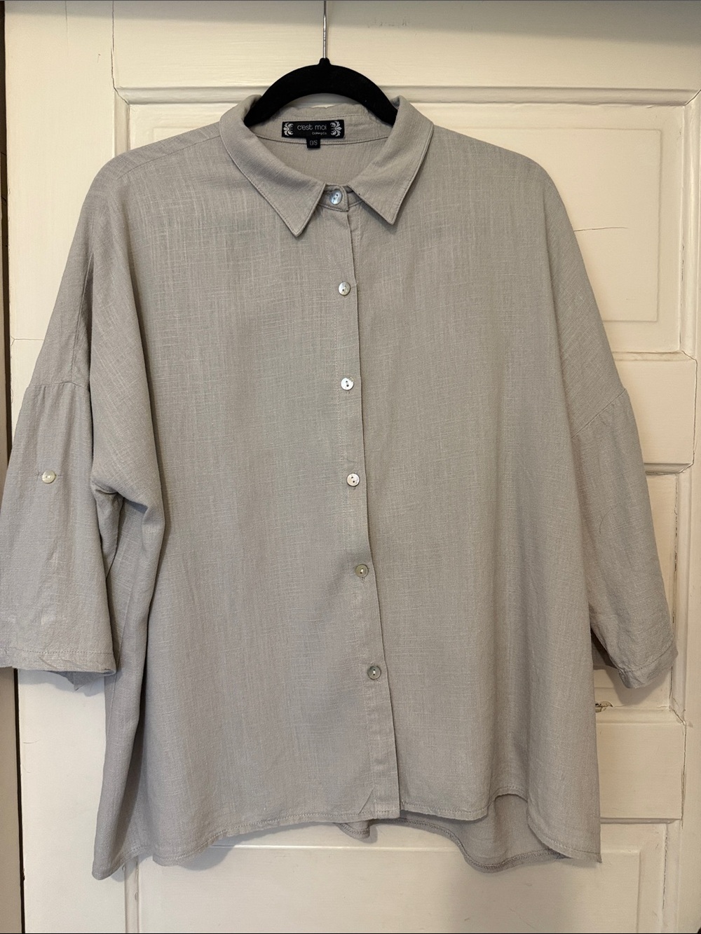 Super sweet airy linen shirt